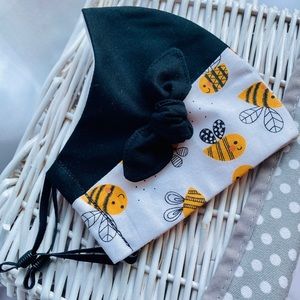 Two pattern bee mask( ADULT/KIDS SIZES)